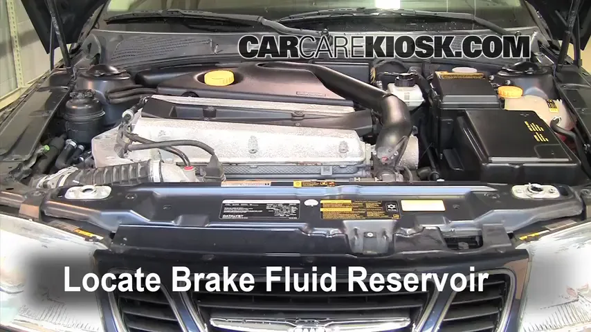 2005 Saab 9-5 Arc 2.3L 4 Cyl. Turbo Sedan Brake Fluid